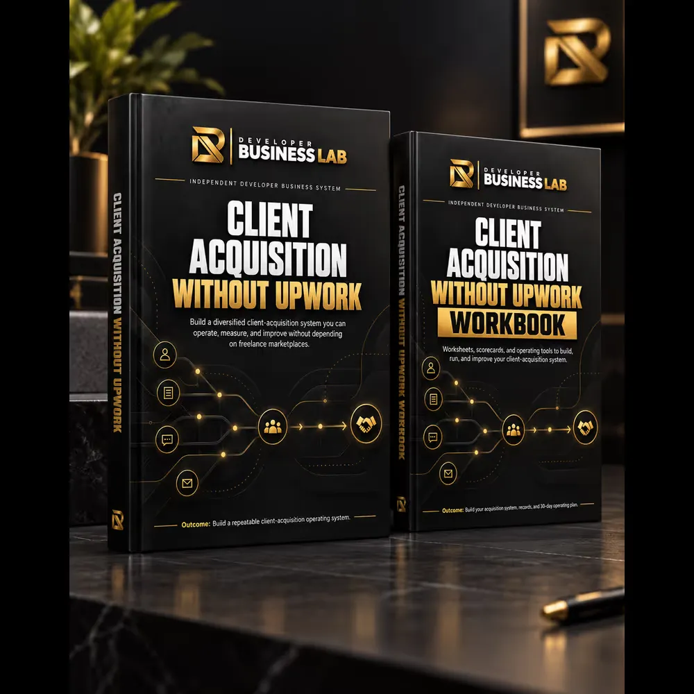 Client Acquisition Without Upwork product mockup
