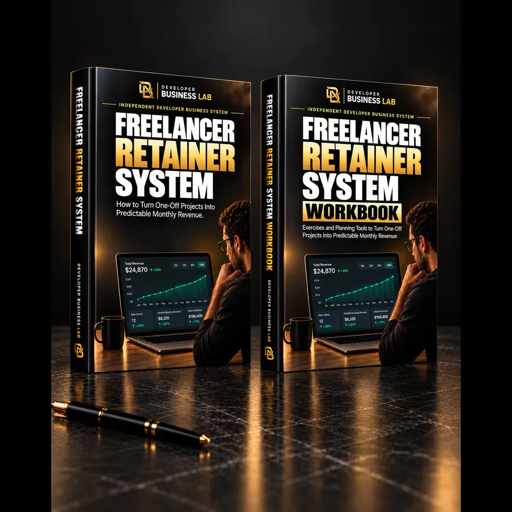 Freelancer Retainer System product mockup