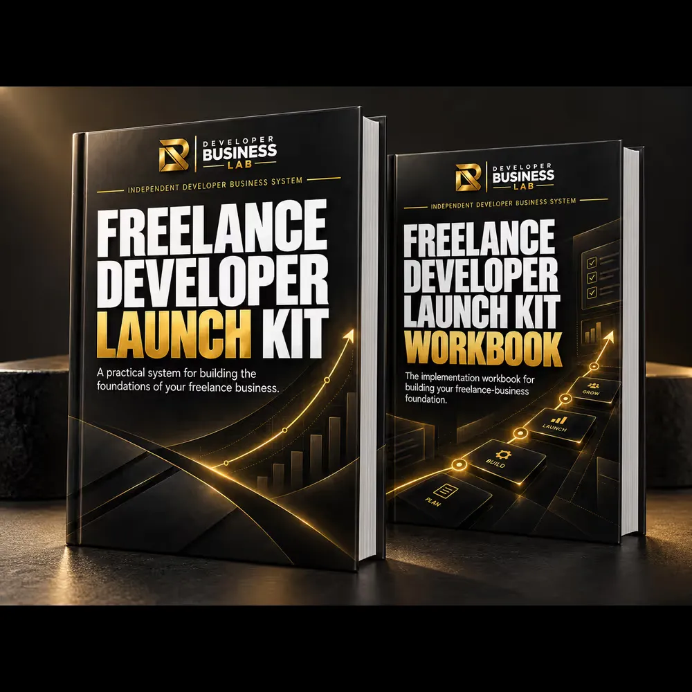 Freelance Developer Launch Kit product mockup
