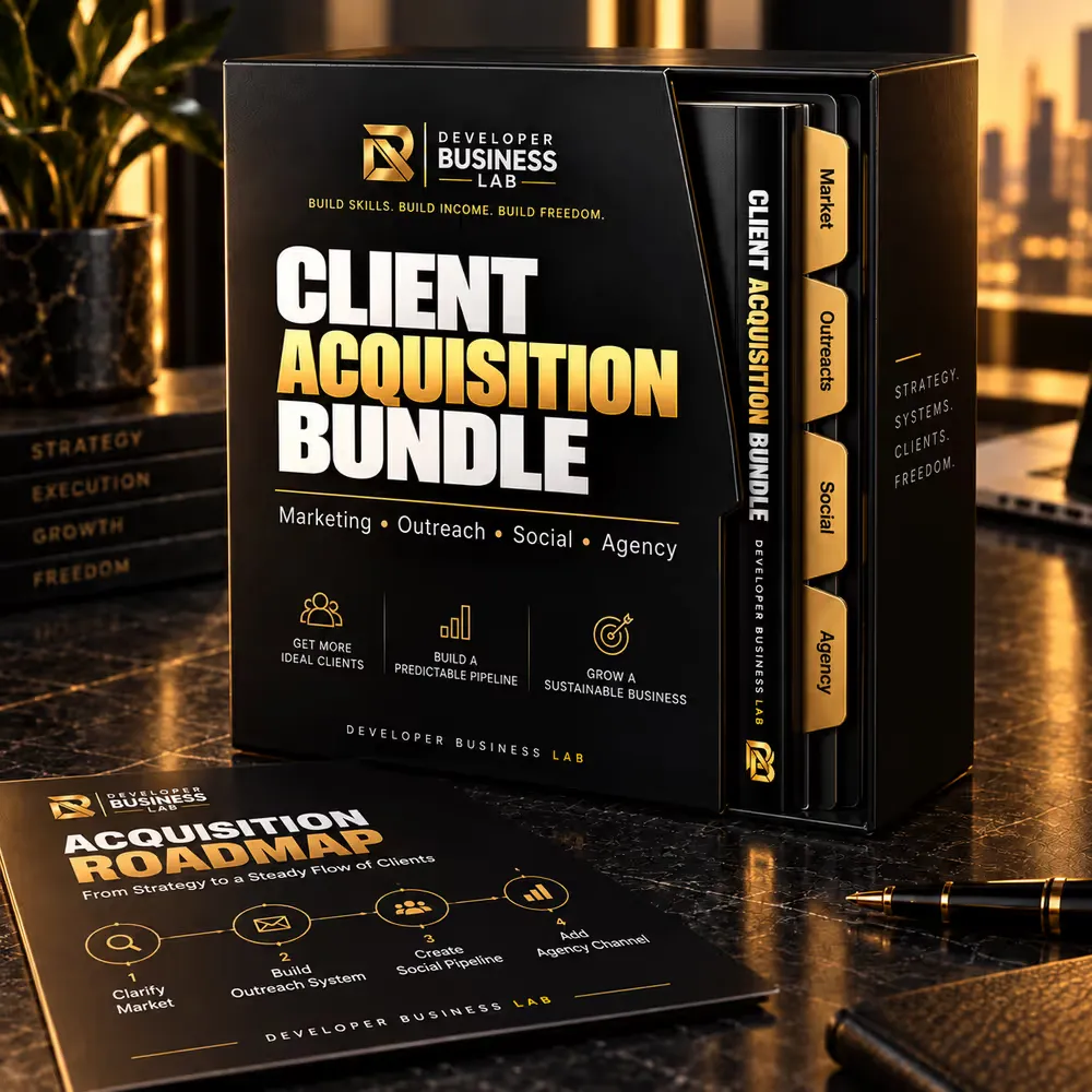 Client Acquisition Bundle bundle mockup